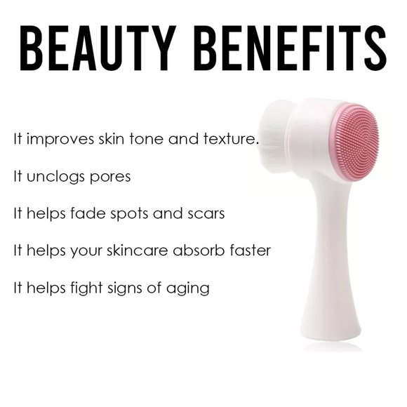 Multi-Functional Double-Sided  Facial Scrubber - Picture 4 of 4